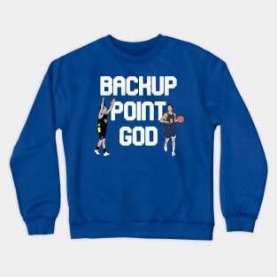 backup point god Crewneck Sweatshirt